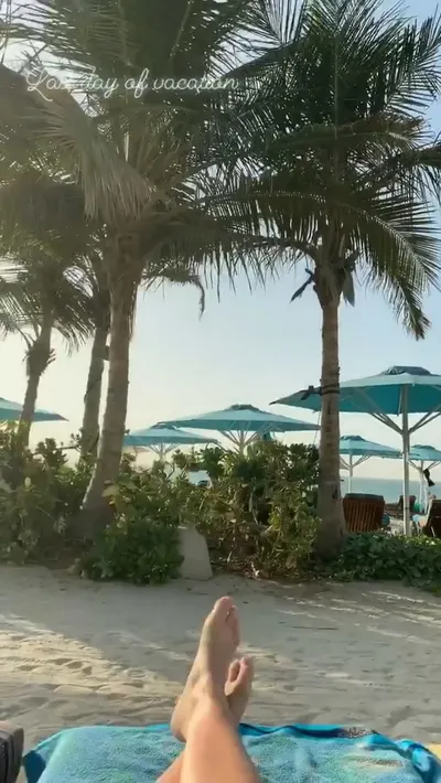 Jelena Ostapenko — Füße Foto 19