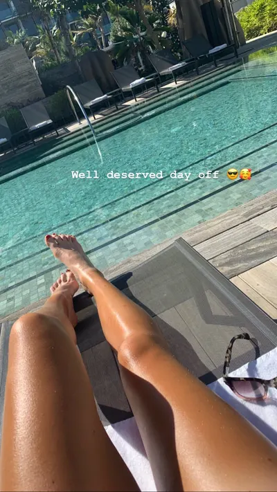 Kristina Mladenovic — photo de pieds 31