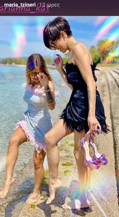 Maria Tzineri — Füße Foto 33