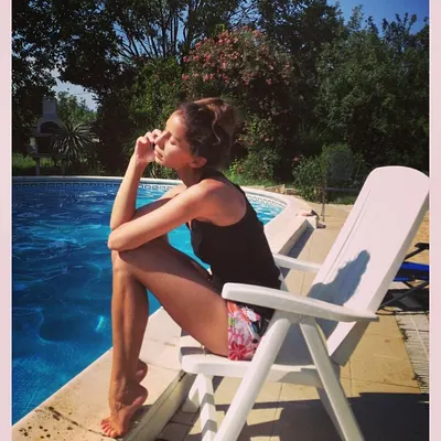 Qristine Imedadze — Füße Foto 13