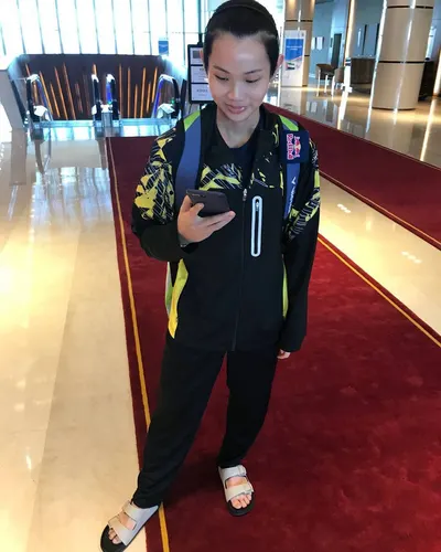 Tai Tzu-Ying — foto de pies 15