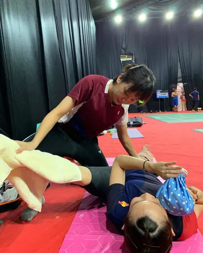 Tai Tzu-Ying — foto de pies 18